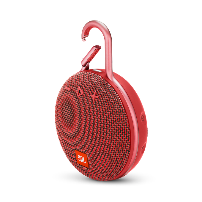 JBL Clip 3 - Fiesta Red - Portable Bluetooth&reg; speaker - Hero image number null