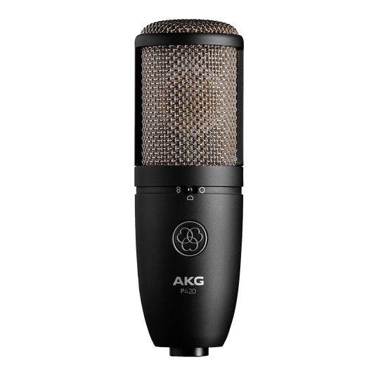 P420 - Black - High-performance dual-capsule true condenser microphone - Hero image number null