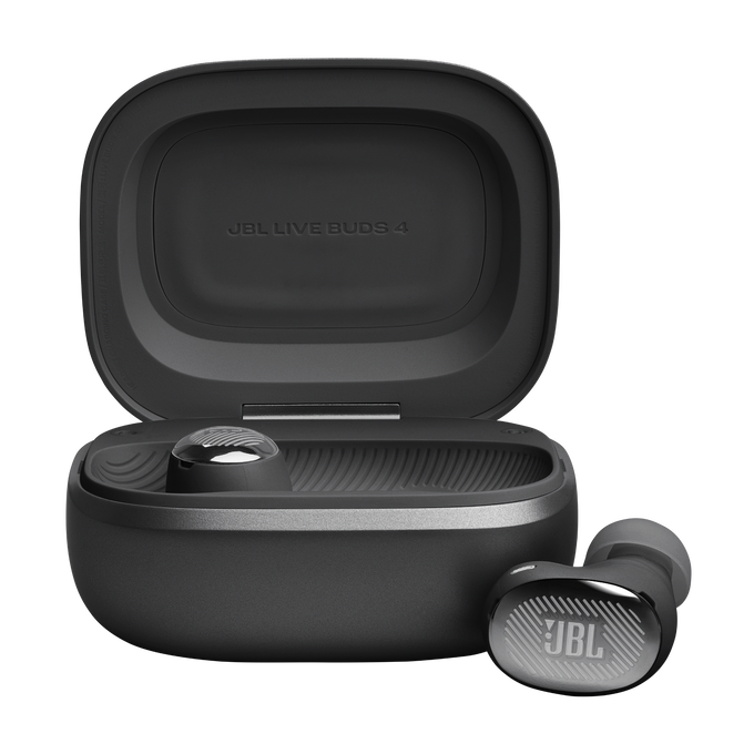 JBL Live Buds 4 - Black - True wireless Noise Cancelling earbuds - Bottom image number null