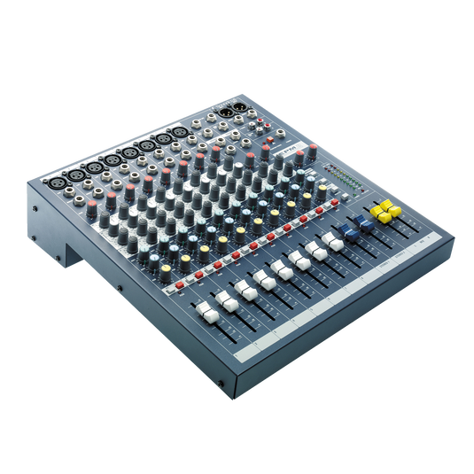 EPM8 - Dark Blue - A multipurpose mixer that carries the hallmarks of Soundcraft’s professional heritage. - Hero image number null
