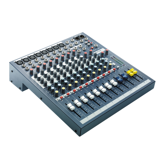 EPM8 - Dark Blue - A multipurpose mixer that carries the hallmarks of Soundcraft’s professional heritage. - Hero image number null