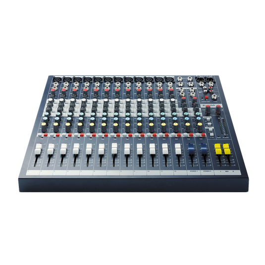 EPM12 - Dark Blue - A multipurpose mixer that carries the hallmarks of Soundcraft’s professional heritage. - Detailshot 1 image number null