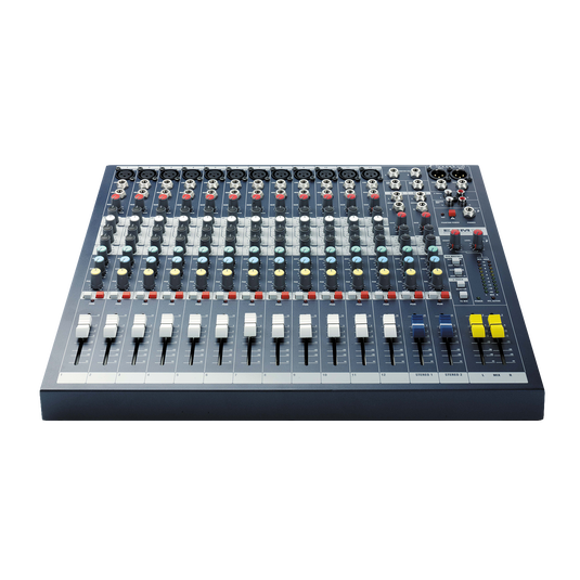 EPM12 - Dark Blue - A multipurpose mixer that carries the hallmarks of Soundcraft’s professional heritage. - Detailshot 1 image number null