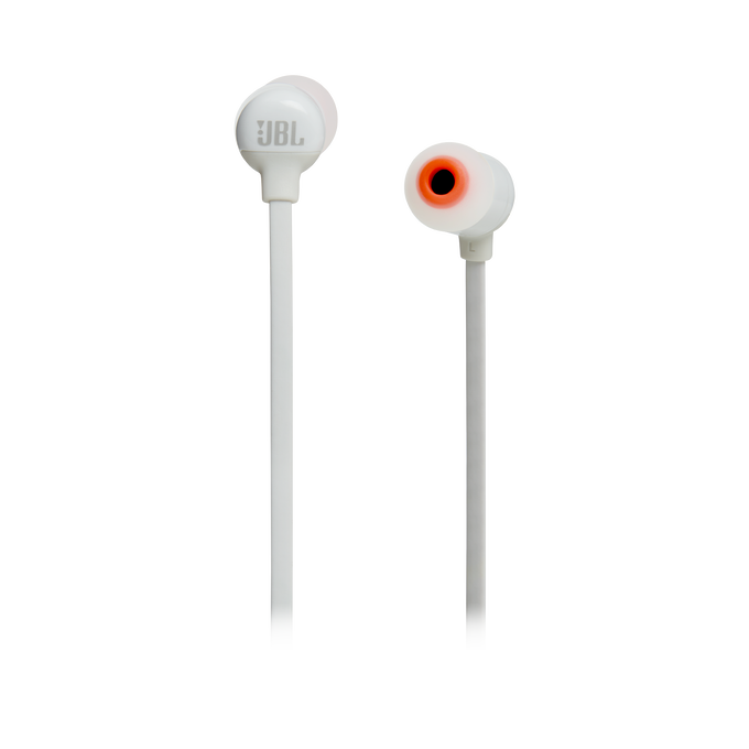 JBL Tune 110BT - White - Wireless in-ear headphones - Front image number null