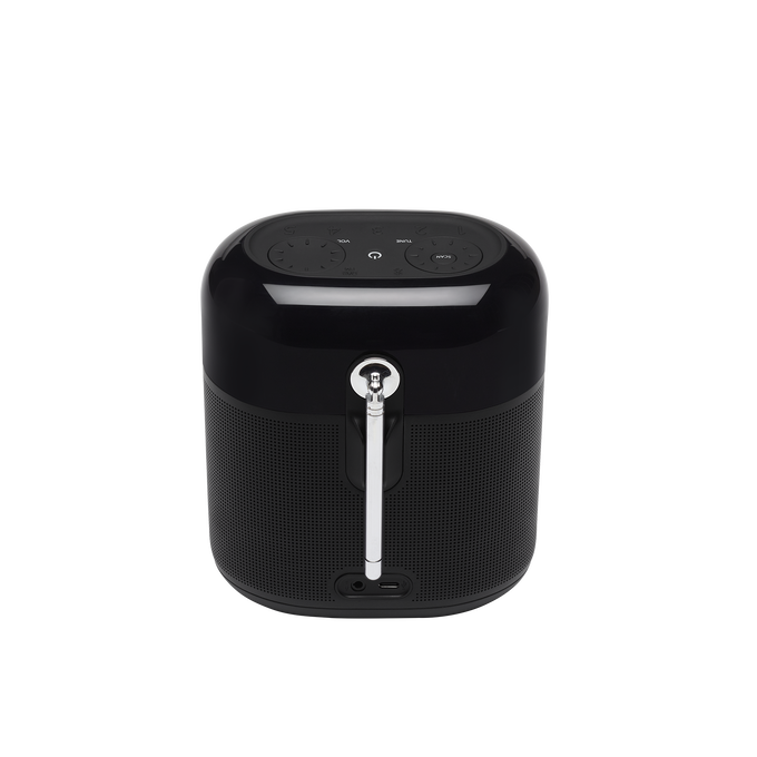 JBL Tuner XL - Black - Portable powerful DAB/DAB+/FM radio with Bluetooth - Back image number null