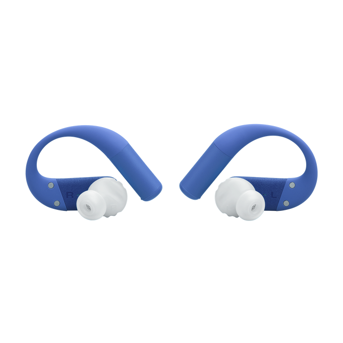 JBL Endurance Peak 4 - Blue - True Wireless Noise Cancelling Sport Earbuds - Detailshot 4 image number null