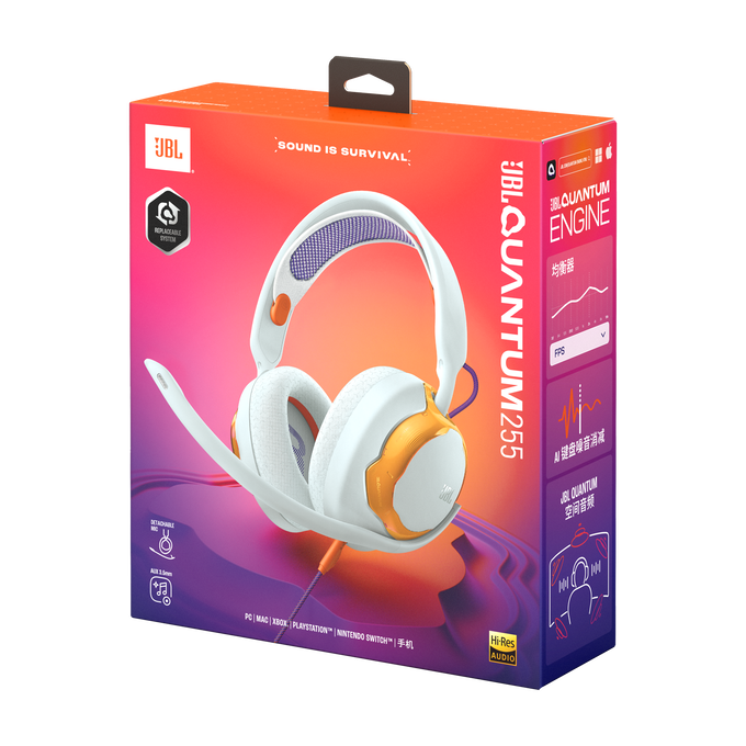 JBL Quantum 250 - Teal - Wired multiplatform gaming headset - Detailshot 15 image number null