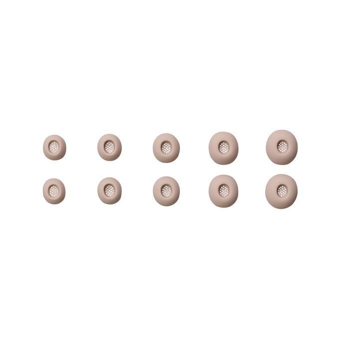 JBL Ear Tips Set Replacement Kit for JBL Tour Pro 3 - Latte - Ear tips set XS+S+M+L+XL (L+R) - Hero image number null