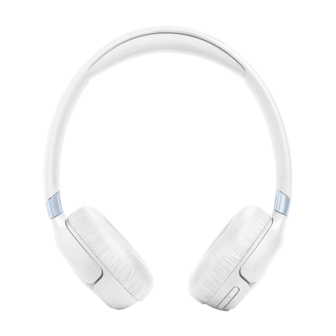 JBL Tune 680NC - White - Wireless on-ear Noise cancelling headphones - Bottom image number null