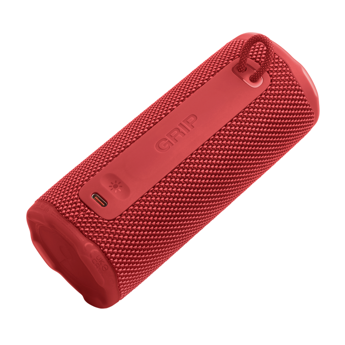 JBL Grip - Red - Compact Bluetooth speaker with bold JBL Pro Sound and ambient light - Detailshot 2 image number null
