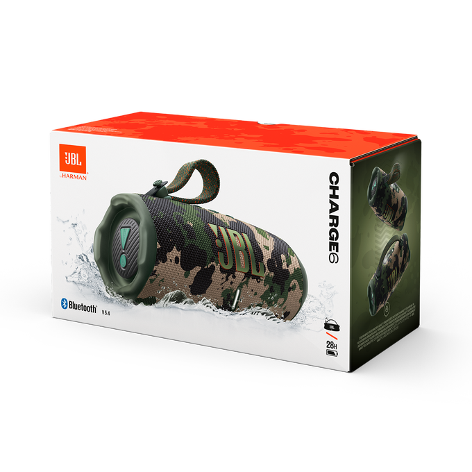 JBL Charge 6 - Squad - Portable waterproof and drop-proof Bluetooth speaker - Detailshot 4 image number null