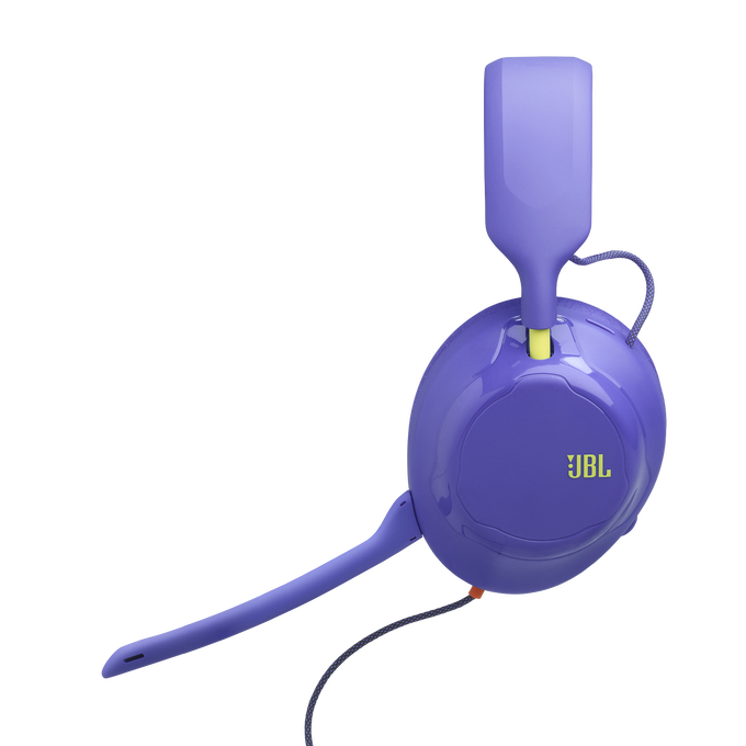 JBL Quantum 120 - Purple - Wired multiplatform gaming headset - Front image number null