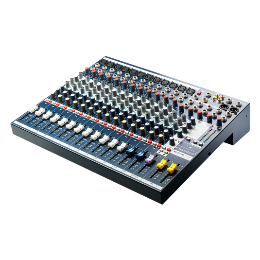 EFX12 - Dark Blue - Compact analogue 12 channel mixer with built in effects - Hero image number null