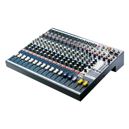 EFX12 - Dark Blue - Compact analogue 12 channel mixer with built in effects - Hero image number null