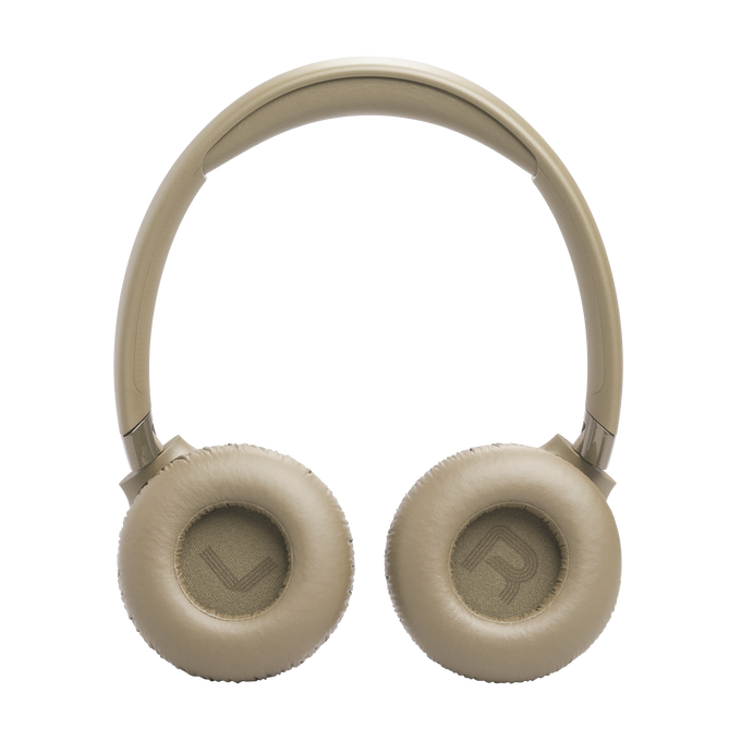 JBL Tune 680NC - Beige - Wireless on-ear Noise cancelling headphones - Left image number null