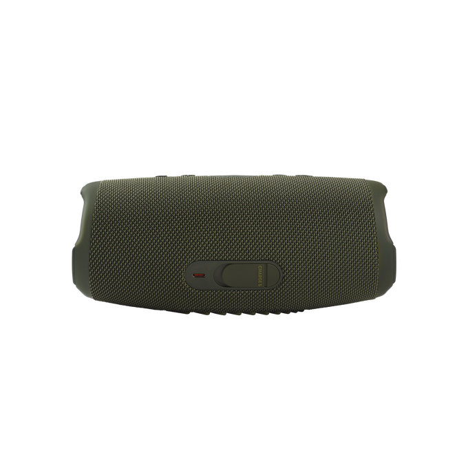 JBL Charge 5 - Forest Green - Portable Waterproof Speaker with Powerbank - Back image number null