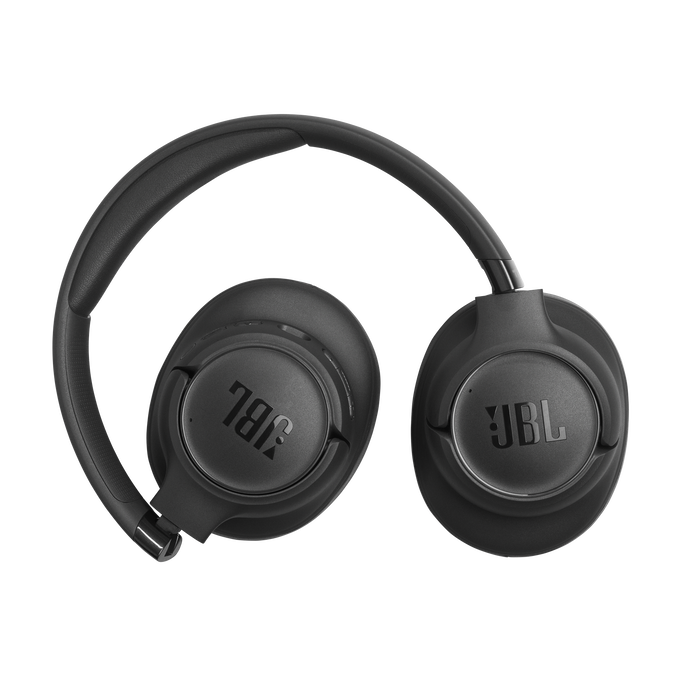 JBL Tune 780NC - Black - Wireless over-ear Noise Cancelling headphones - Back image number null