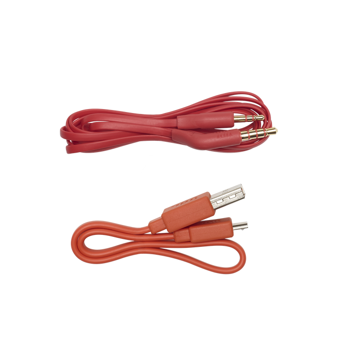 JBL Tune 750BTNC - Coral Orange - Wireless Over-Ear ANC Headphones - Detailshot 5 image number null