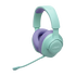 JBL Quantum 360 Wireless - Teal - Wireless over-ear gaming headset with surround sound and detachable mic - Hero