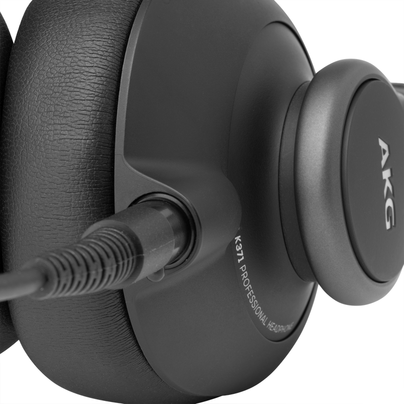 K371 - Black - Over-ear, closed-back, foldable studio headphones  - Detailshot 5 image number null