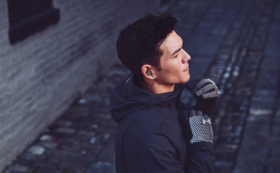 UA Sport Wireless REACT Secure fitting wireless sport earphones
