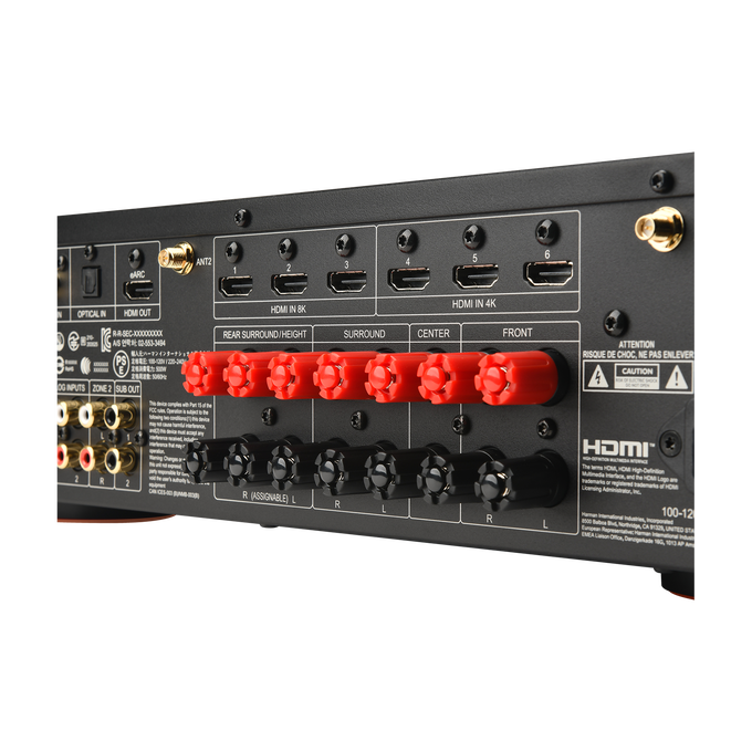 MA710 - Black - 7.2-channel 8K AV Receiver - Detailshot 5 image number null