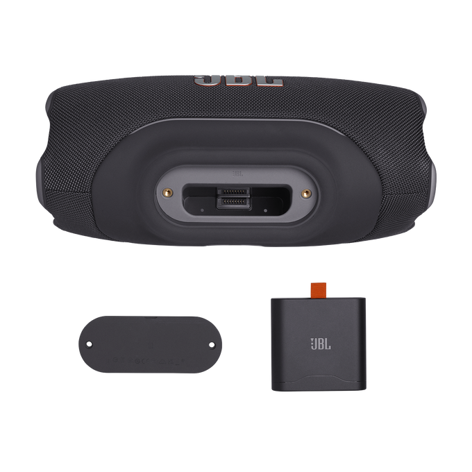 JBL Xtreme 5 - Black - Portable waterproof speaker with massive legendary JBL sound, ambient edge lighting, and a convenient shoulder strap - Detailshot 4 image number null