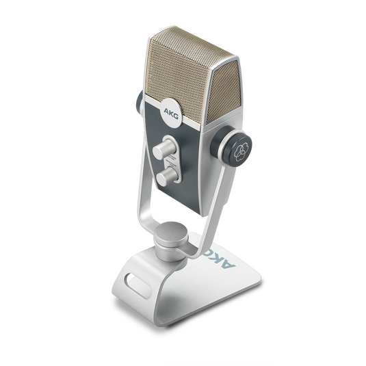 AKG Lyra - Silver - Ultra-HD Multimode USB Microphone - Detailshot 1 image number null