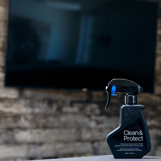 Austere III Series Clean & Protect with Dual-Sided Cloth - Black - Austere III series 200mL aDesign Clean & Protect with polish cloth - Front image number null