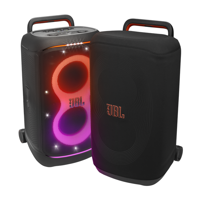 JBL PartyCover 520 - Black - Protective cover for JBL PartyBox 520 speakers - Detailshot 1 image number null