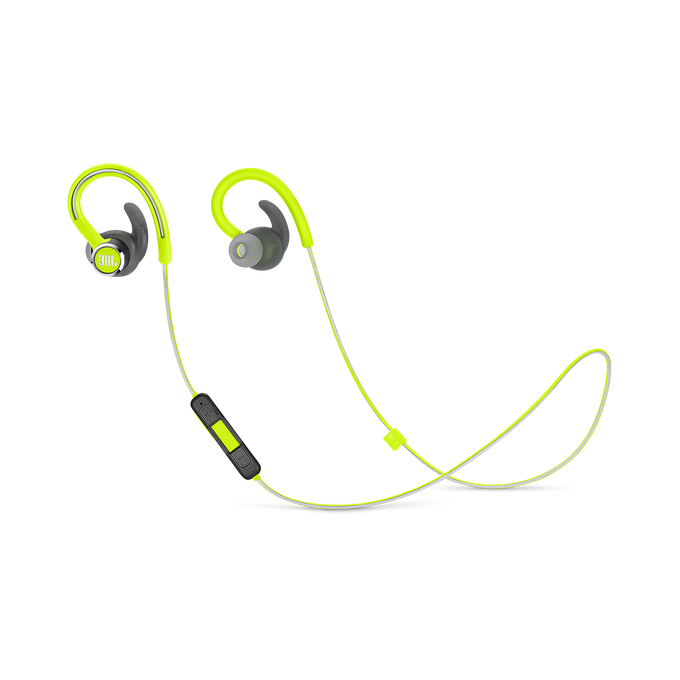 JBL Reflect Contour 2 - Green - Secure fit Wireless Sport Headphones - Hero image number null