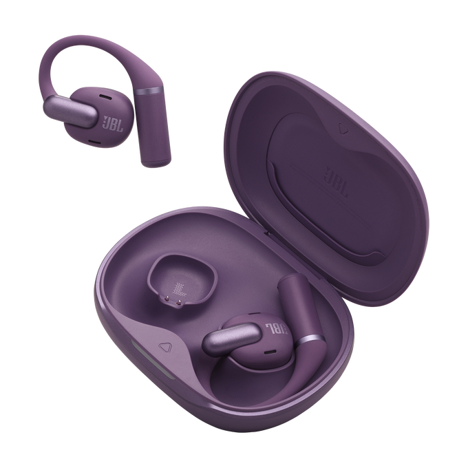 JBL Sense Pro - Purple - True wireless open-ear headphones - Detailshot 3 image number null