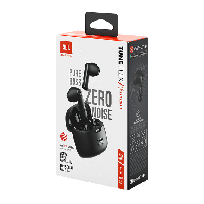 JBL Tune Flex - Black - True wireless Noise Cancelling earbuds - Detailshot 15 image number null