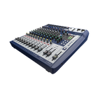 Signature 12 - Dark Blue - 12-input small format analogue mixer with onboard effects - Hero