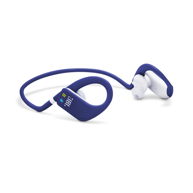 JBL Endurance DIVE - Blue - Waterproof Wireless In-Ear Sport Headphones with MP3 Player - Detailshot 4 image number null