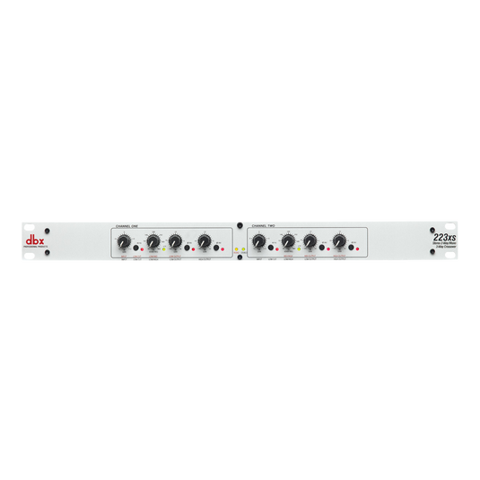 223xs - White - The dbx 223xs is a dual channel crossover with all the features you would expect from a professional product. - Hero image number null