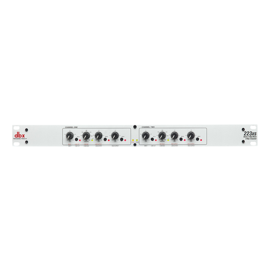 223xs - White - The dbx 223xs is a dual channel crossover with all the features you would expect from a professional product. - Hero image number null