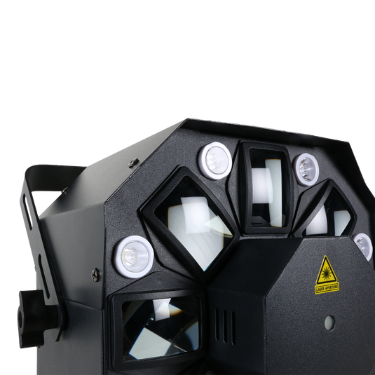 THRILL Multi-FX LED - Black - Hybrid effect light—multibeam, laser, strobe - Detailshot 2 image number null