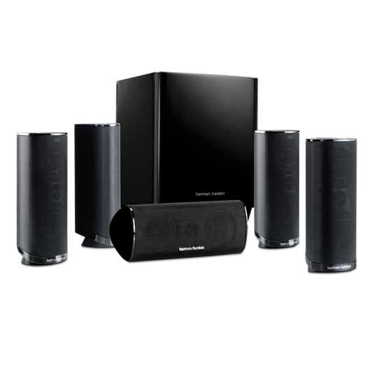 HKTS 16 - Black - 5.1-channel, 120 watt surround-sound system - Hero image number null