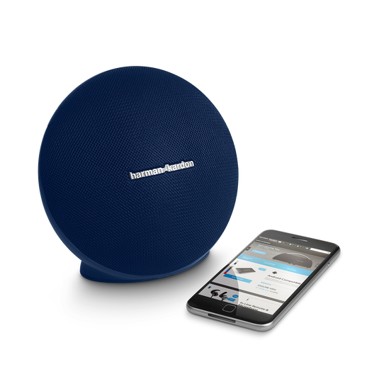 Onyx Mini - Blue - Portable Bluetooth Speaker - Detailshot 1 image number null