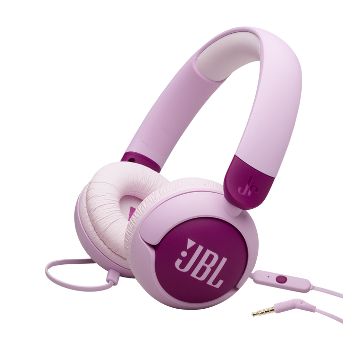 JBL Junior 320 - Purple - Wired on-ear kids headphones - Hero image number null