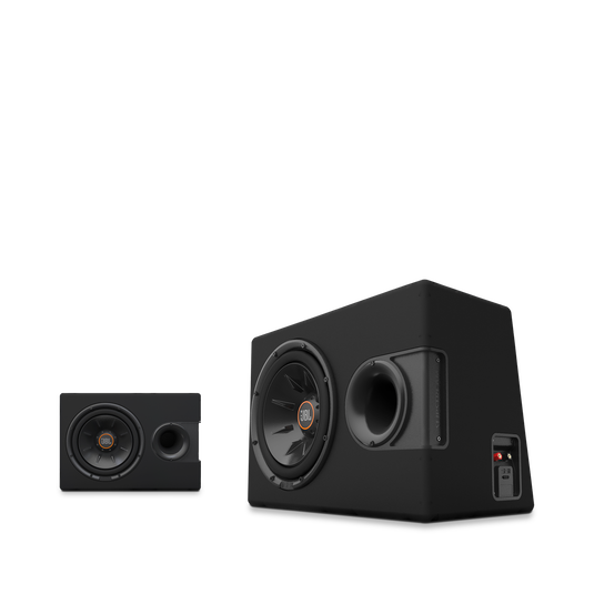 S2-1224SS - Black - 12" (300mm) Slipstream ported enclosure - Detailshot 6 image number null
