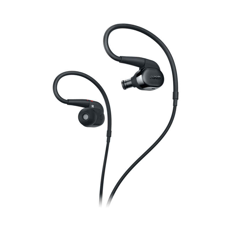 AKG N30 - Black - Hi-Res in-ear headphones with customizable sound - Detailshot 1 image number null