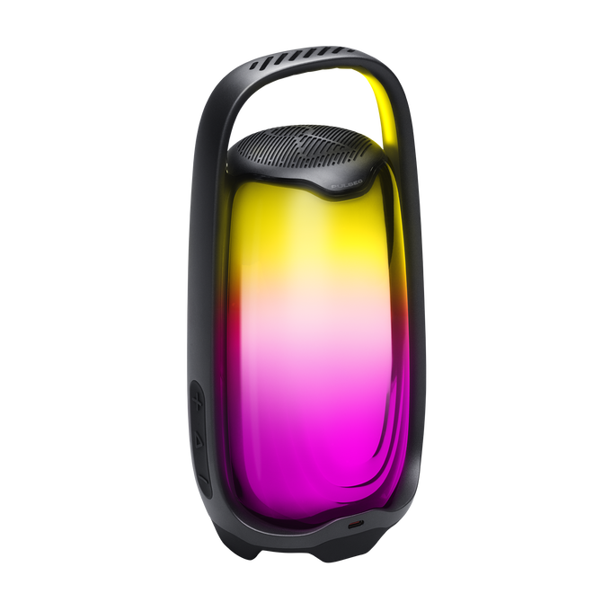 JBL Pulse 6 - Black - Portable speaker with JBL legendary sound and a customizable 360&deg; lightshow - Back image number null
