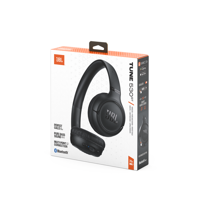 JBL Tune 530BT - Black - Wireless on-ear Bluetooth&reg; headphones - Detailshot 15 image number null