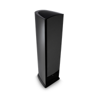 F208 - Black - 3-Way Floorstanding Tower Loudspeaker - Hero