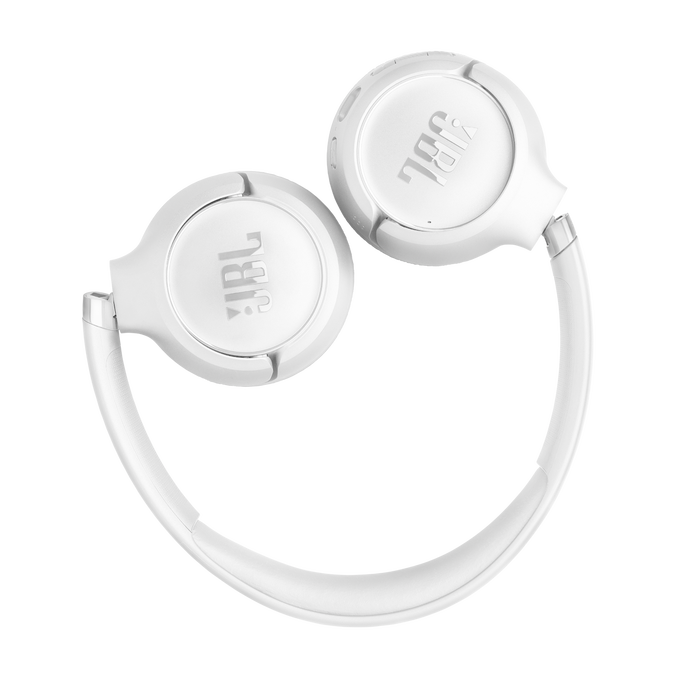 JBL Tune 530BT - White - Wireless on-ear Bluetooth&reg; headphones - Back image number null