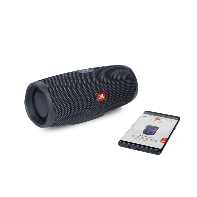 JBL Charge Essential 2 - Gun Metal CSTM - Portable Waterproof Speaker with Powerbank - Detailshot 1 image number null