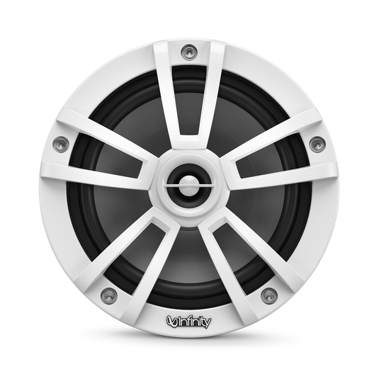 Reference 622MLW - White Gloss - Reference 622MLW—6-1/2" (160mm) two-way marine audio multi-element speaker - white - Front image number null