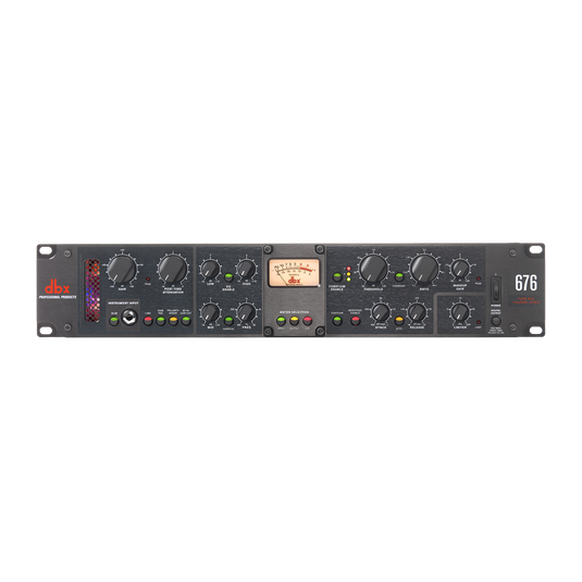 676 - Black - Tube Microphone Preamp Channel Strip - Hero image number null